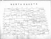 North Dakota State Map, Walsh County 1951